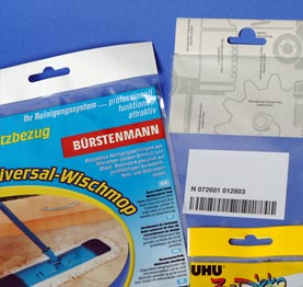Plug in Pack Spezialbeutel mit verstärktem Saum aus OPP
